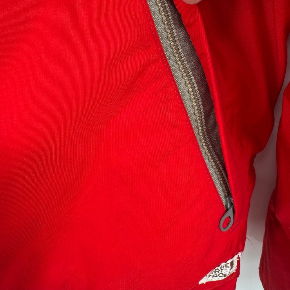 VTG 70's The North Face Brown Label Red Down Puffer Parka Jacket Mens L Made USA - Picture 8 of 12